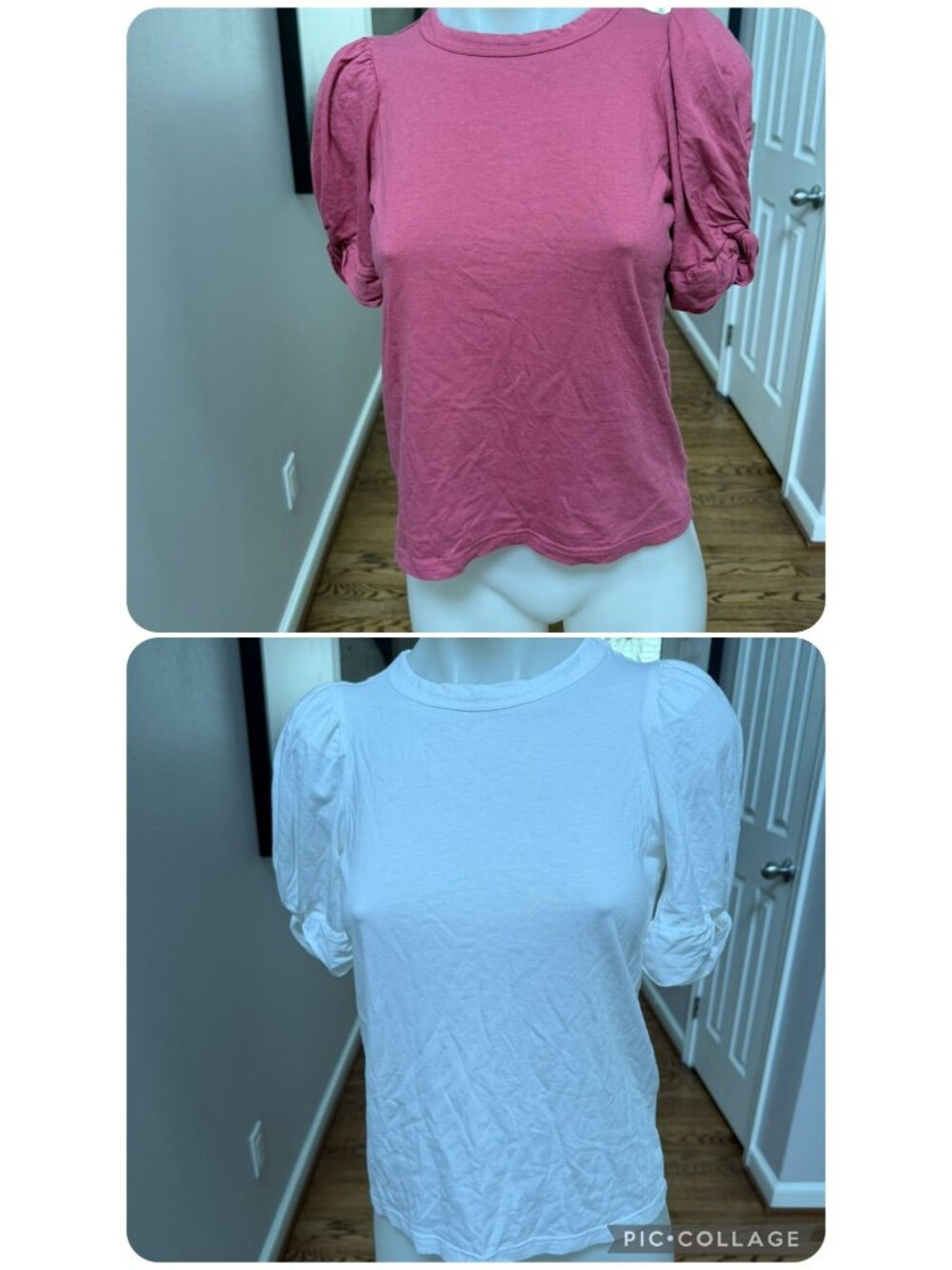 Lot of 2 Ella Moss Tee Shirts Size Extra Small